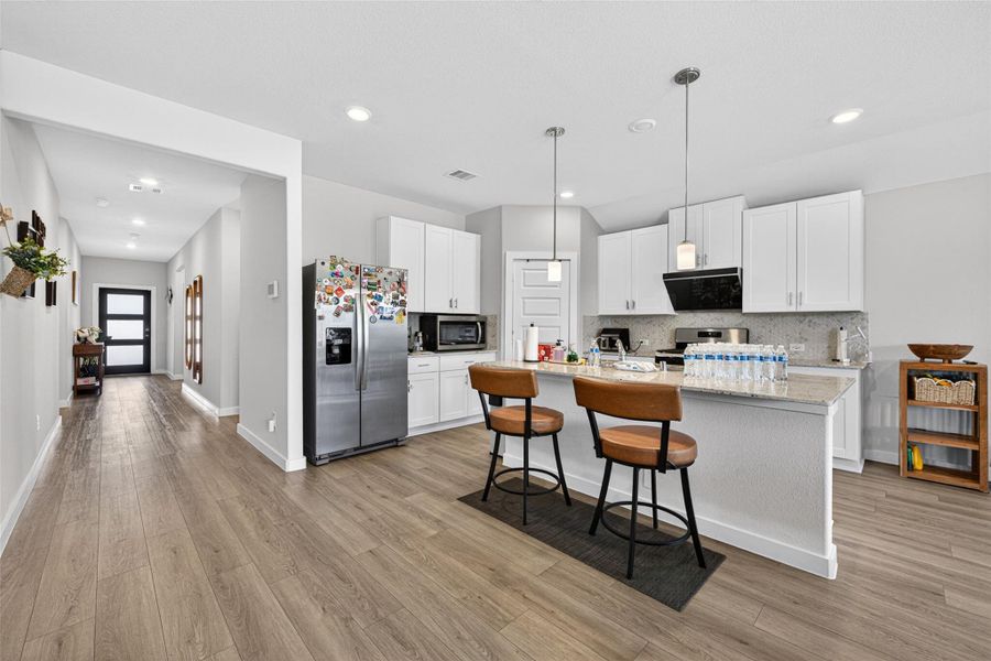 Furnished interior view inside a new home in Wall Street Village, Richmond (Image 16).