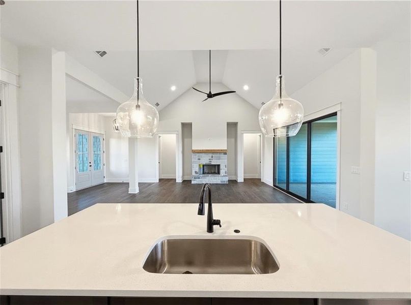 Close-up of interior finishes inside a home in , Rydal (Image 21).