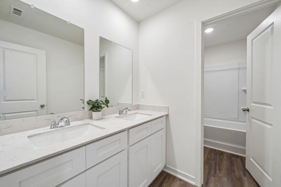 Furnished interior view inside a new home in Shallow Creek, Hogansville (Image 7).