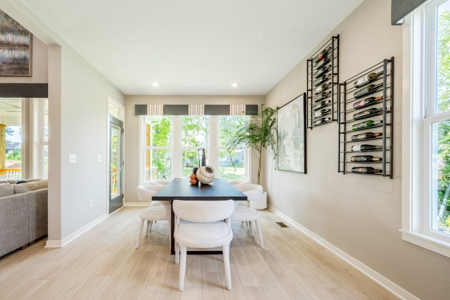 Representative furnished interior of a home built from the Blair by Fischer Homes in Twin Lakes, Hoschton (Image 49).