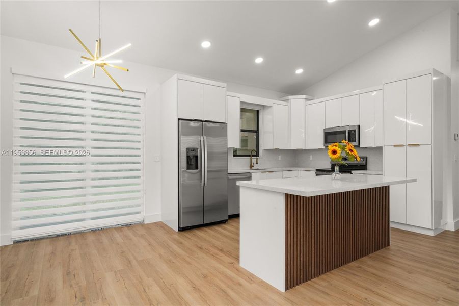 Furnished interior view inside a new home in , Sebring (Image 8).