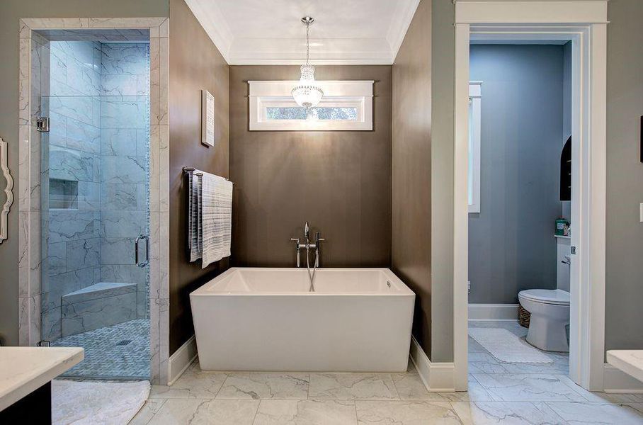 Furnished interior view inside a new home in , Cartersville (Image 39).