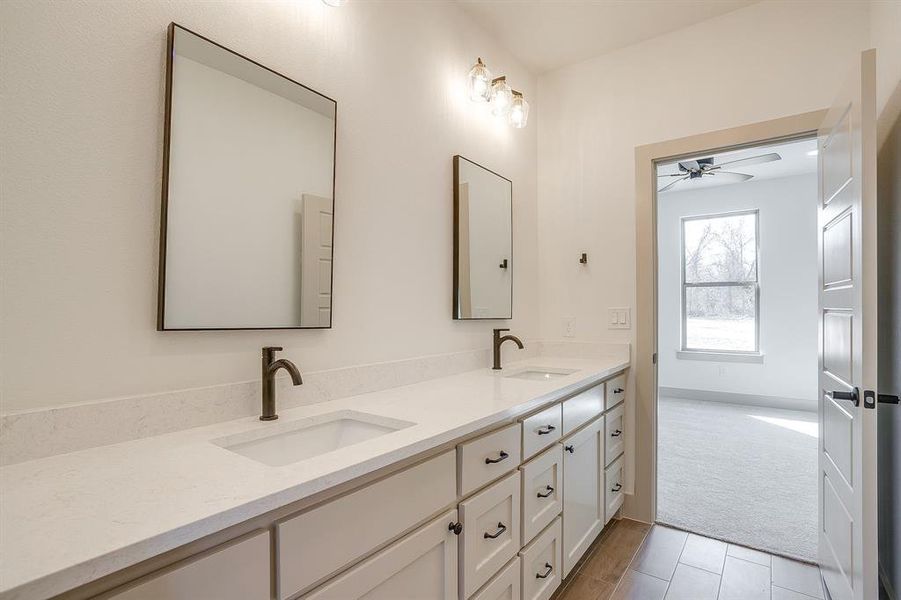 Furnished interior view inside a new home in , Poolville (Image 14).