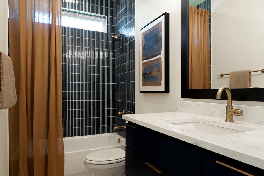 Furnished interior view inside a new home in Lagos Reserve, Manor (Image 46).