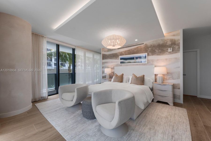 Furnished interior view inside a new home in Casamar, Pompano Beach (Image 16).