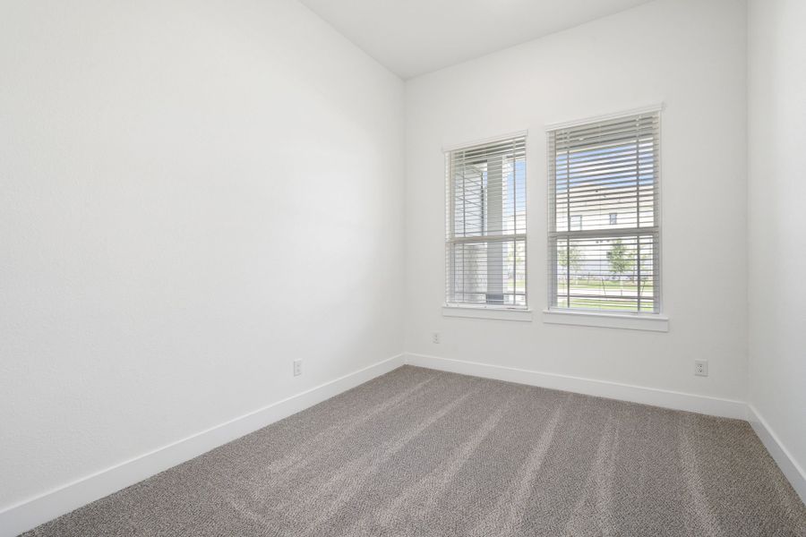 Representative unfurnished interior of a home built from the Malibu – 60′ Lot by Chesmar Homes in Fulshear Lakes, Fulshear (Image 16). Representative unfurnished interior of a home built from the Malibu – 60′ Lot by Chesmar Homes in Fulshear Lakes, Fulshear (Image 16).