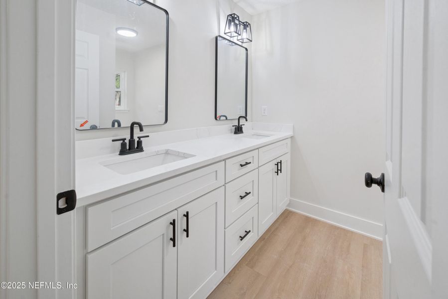 Furnished interior view inside a new home in , Florahome (Image 9).