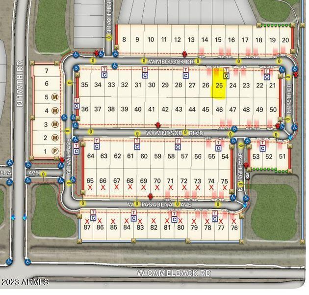 Home Location Map