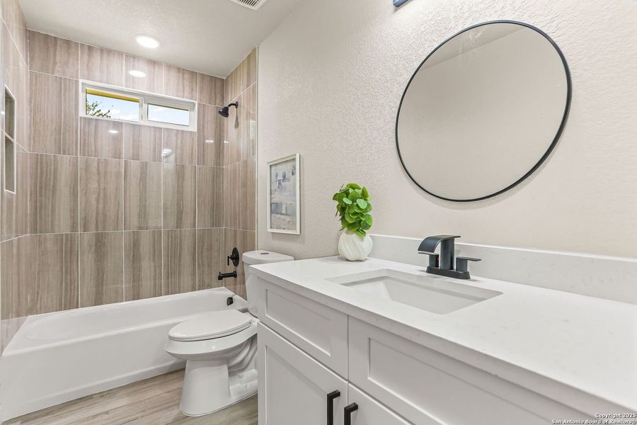 Furnished interior view inside a new home in , San Antonio (Image 14). Furnished interior view inside a new home in , San Antonio (Image 14).