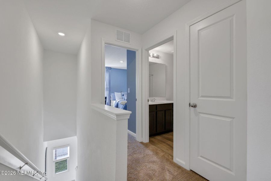 Furnished interior view inside a new home in , Jacksonville (Image 14).