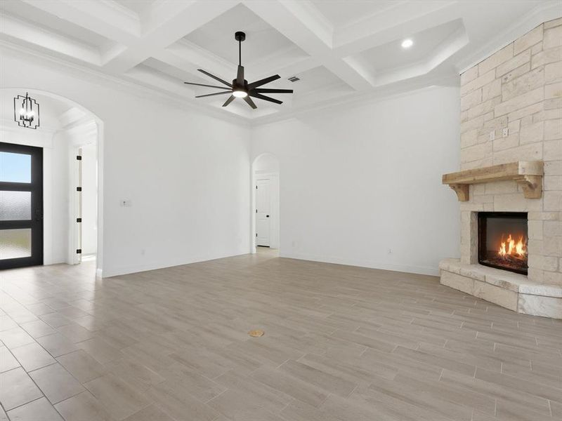 Spacious, unfurnished interior of a new home in , Weatherford (Image 34).