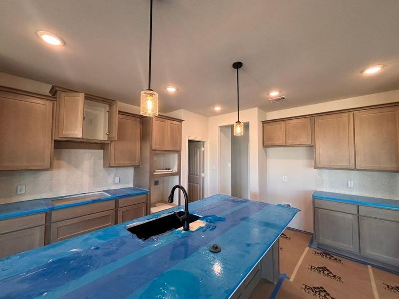 In-progress construction of a new home in Fairview Meadows, New Fairview, TX (Image 15).