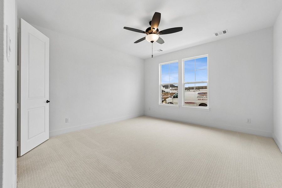 Representative unfurnished interior of a home built from the Ellis by Landon Homes in Fields - East Village, Frisco (Image 16).