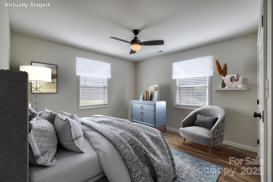 Furnished interior view inside a new home in , Morganton (Image 10).