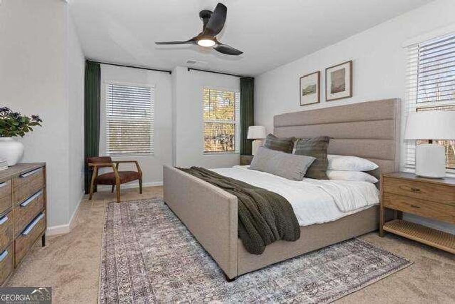 Furnished interior view inside a new home in Azalea Hills, Temple (Image 4). Furnished interior view inside a new home in Azalea Hills, Temple (Image 4).