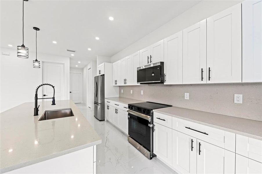 Furnished interior view inside a new home in , Punta Gorda (Image 16). Furnished interior view inside a new home in , Punta Gorda (Image 16).