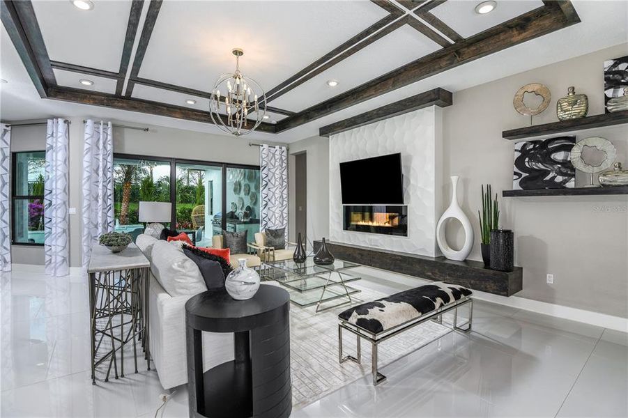 Furnished interior view inside a new home in Cresswind Lakewood Ranch, Lakewood Ranch (Image 6). Furnished interior view inside a new home in Cresswind Lakewood Ranch, Lakewood Ranch (Image 6).