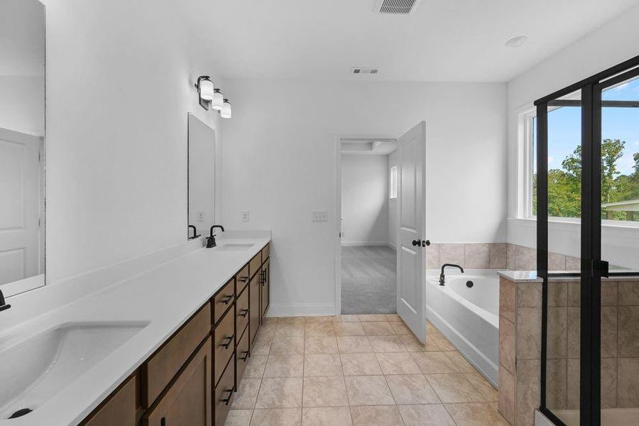 Furnished interior view inside a new home in Stratford Hills, Ball Ground (Image 5).