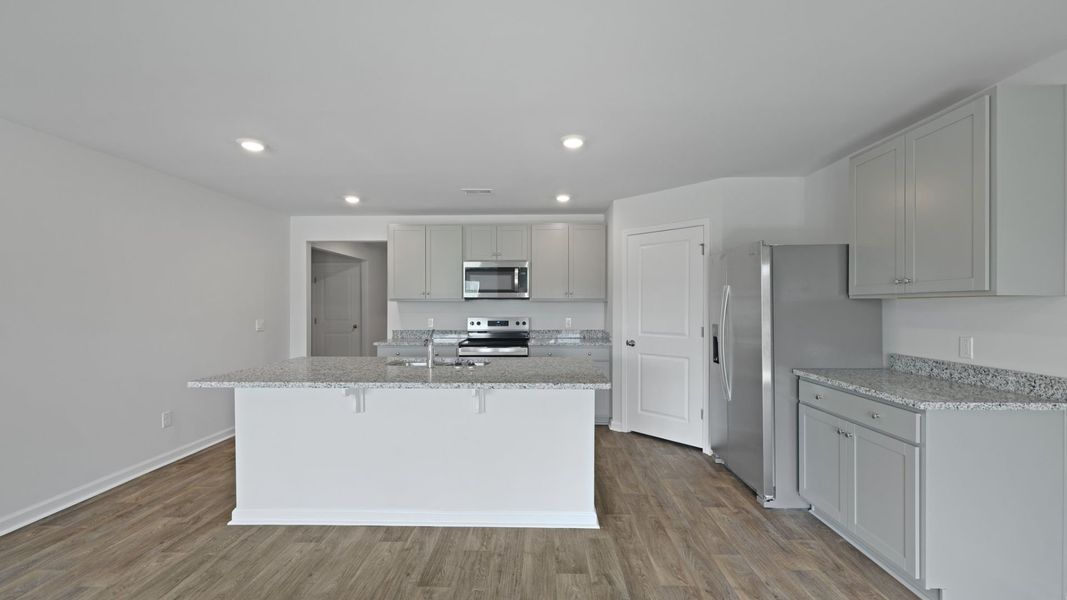 Representative furnished interior of a home built from the CALI by D.R. Horton in Evergreen, Holly Hill (Image 7). Representative furnished interior of a home built from the CALI by D.R. Horton in Evergreen, Holly Hill (Image 7).