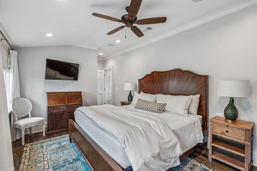 Furnished interior view inside a new home in , Mount Pleasant (Image 68).