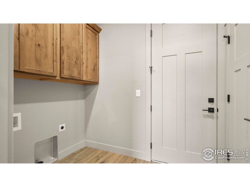 Laundry Room off of garge Laundry Room off of garge