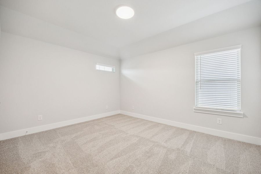 Representative unfurnished interior of a home built from the Majestic by Centre Living Homes in Painted Tree Woodland West, McKinney (Image 30). Representative unfurnished interior of a home built from the Majestic by Centre Living Homes in Painted Tree Woodland West, McKinney (Image 30).