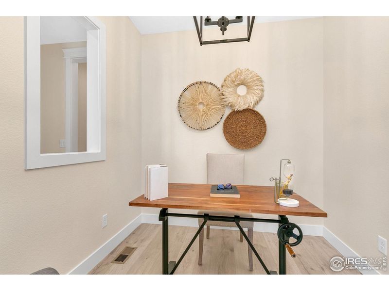 Furnished interior view inside a new home in Cottages at Kelly Farm, Greeley (Image 15).