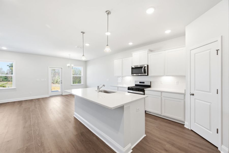 Furnished interior view inside a new home in Carriage Estates, Lexington (Image 15).