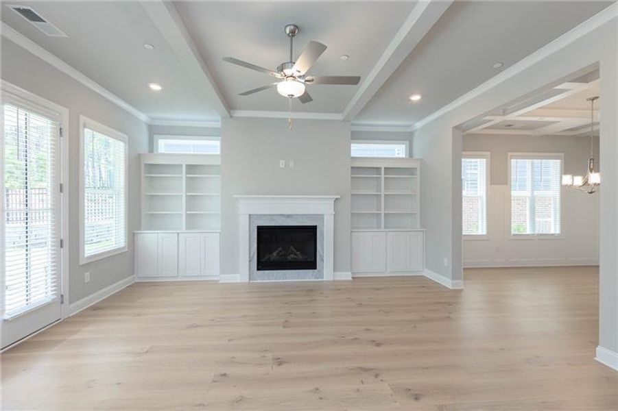 Spacious, unfurnished interior of a new home in Livingstone Park, Kennesaw (Image 17).