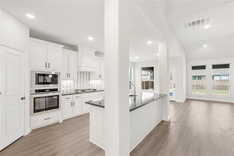 Furnished interior view inside a new home in Maplewood, Glenn Heights (Image 6). Furnished interior view inside a new home in Maplewood, Glenn Heights (Image 6).