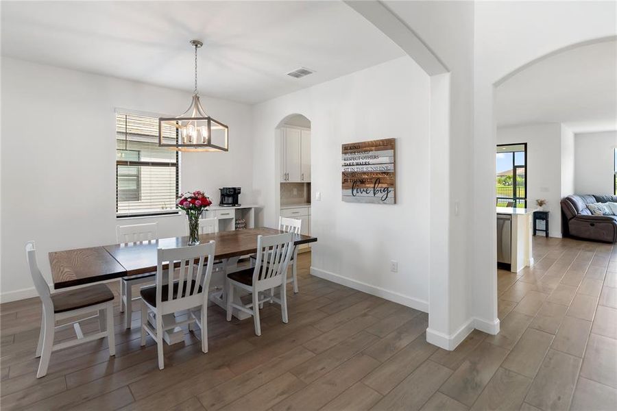 Furnished interior view inside a new home in , Lakewood Ranch (Image 19). Furnished interior view inside a new home in , Lakewood Ranch (Image 19).