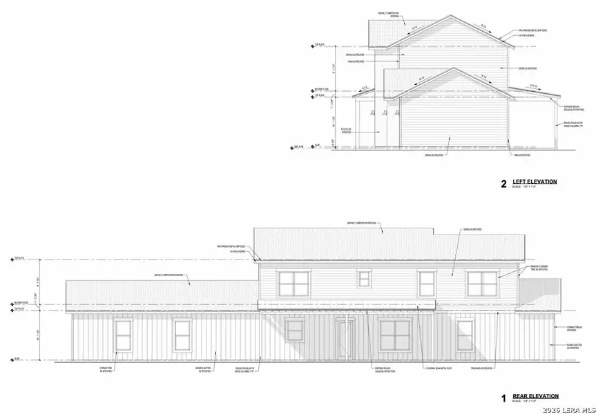 Exterior rendering of this home design in , Boerne, TX (Image 3). Exterior rendering of this home design in , Boerne, TX (Image 3).