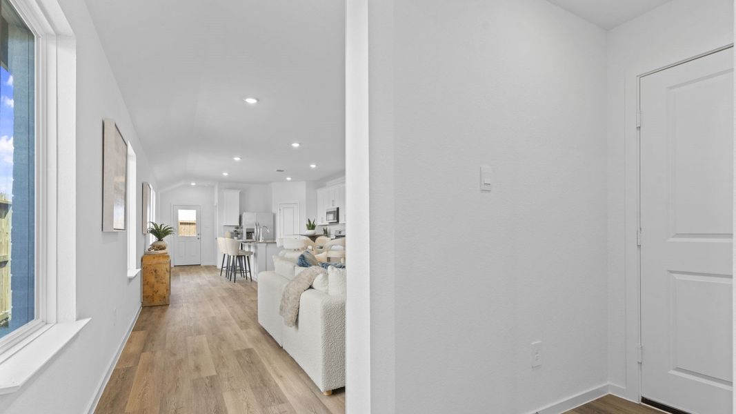 Furnished interior view inside a new home in Tamarron, Fulshear (Image 4).
