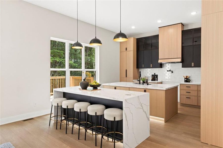 Furnished interior view inside a new home in , Fairburn (Image 29).