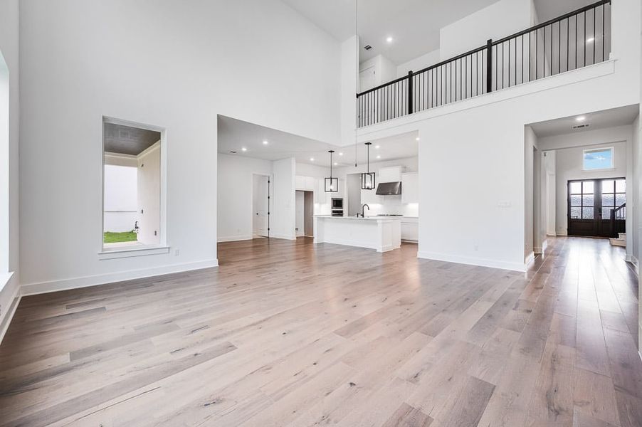 Representative unfurnished interior of a home built from the Palladium by Taylor Morrison in Travisso Florence Collection, Leander (Image 11). Representative unfurnished interior of a home built from the Palladium by Taylor Morrison in Travisso Florence Collection, Leander (Image 11).