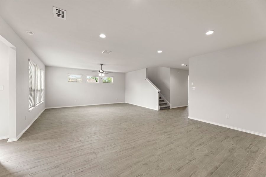 Representative exterior photo of a completed home built from the Phoenix by Impression Homes in Terra Vella, Haslet, TX (Image 10).