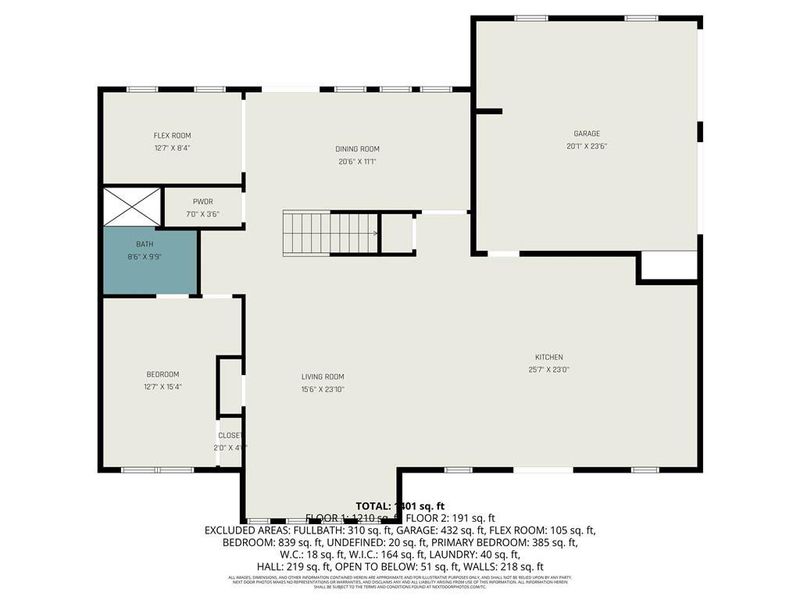 2D floor plan layout of this home in , Griffin, GA (Image 1). 2D floor plan layout of this home in , Griffin, GA (Image 1).