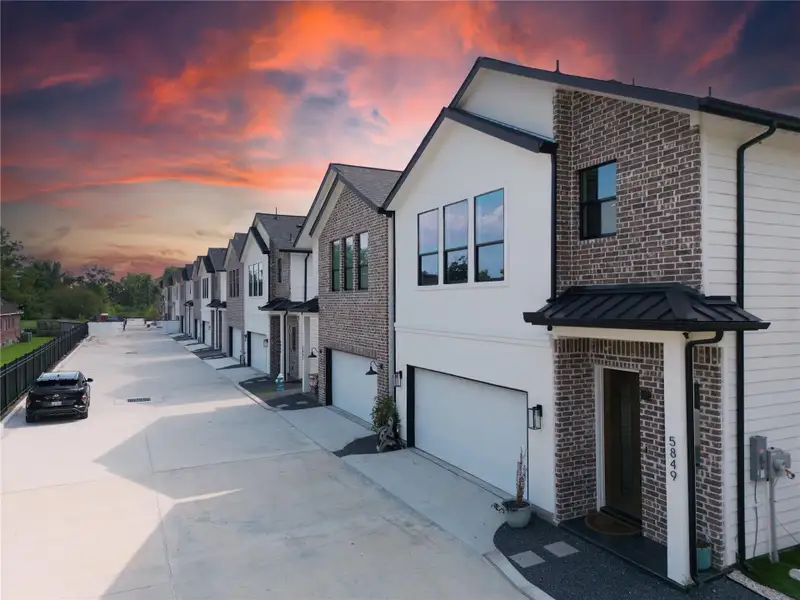 Exterior details and patio area of a home in , Houston (Image 3). Exterior details and patio area of a home in , Houston (Image 3).