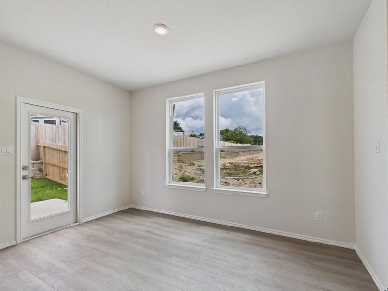 Spacious, unfurnished interior of a new home in Meadows at Oak Creek, San Antonio (Image 31). Spacious, unfurnished interior of a new home in Meadows at Oak Creek, San Antonio (Image 31).