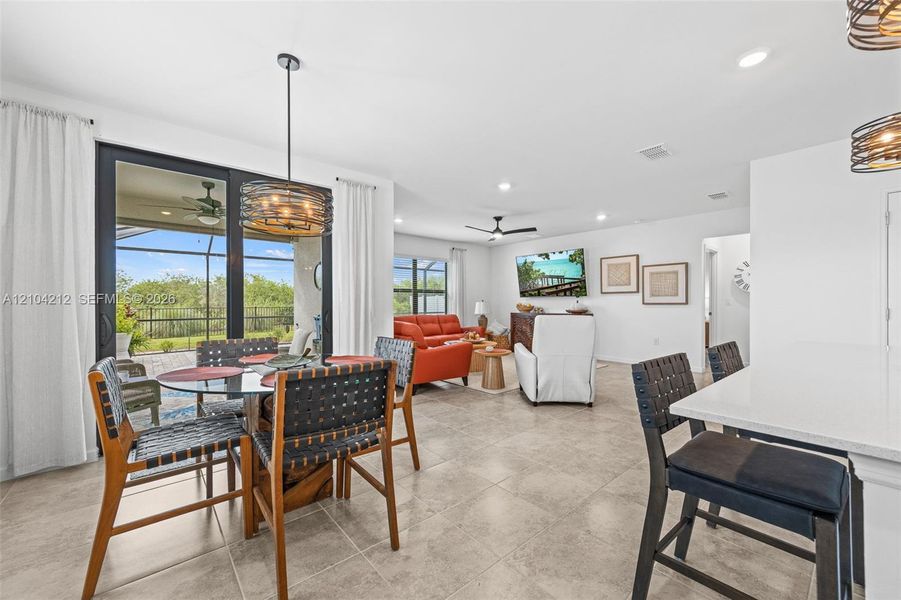 Furnished interior view inside a new home in , Labelle (Image 31).