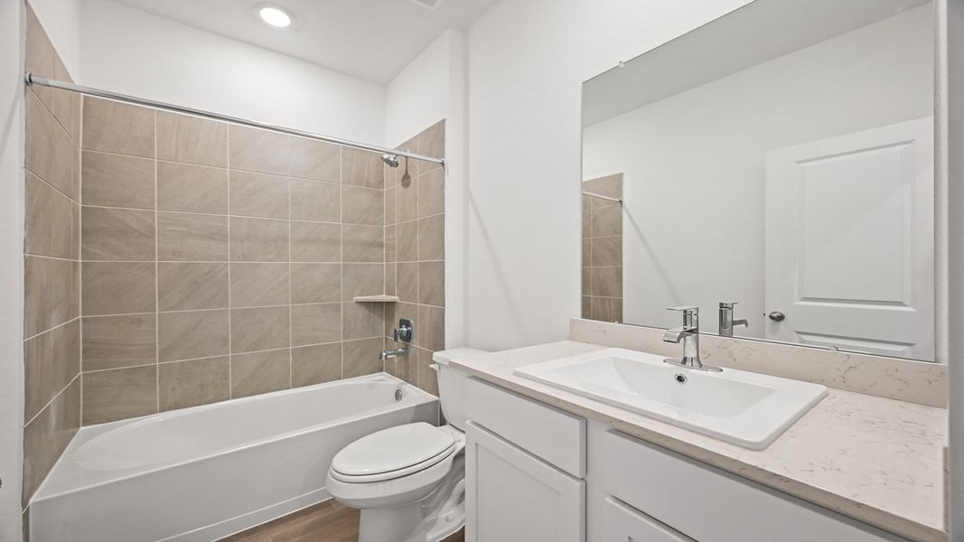 Furnished interior view inside a new home in Cypress Green, Hockley (Image 6).