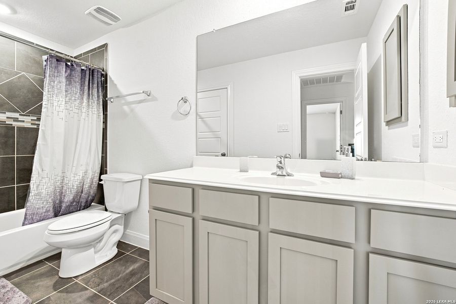 Furnished interior view inside a new home in Everly Estates, San Antonio (Image 29). Furnished interior view inside a new home in Everly Estates, San Antonio (Image 29).