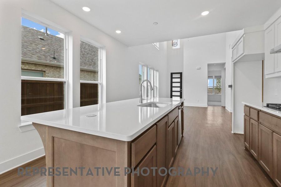 Furnished interior view inside a new home in Indigo, Richmond (Image 10).