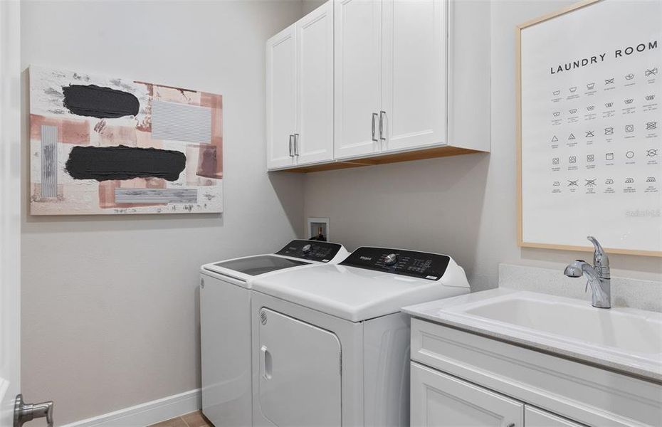 Furnished interior view inside a new home in Sunrise Estates, West Melbourne (Image 9).