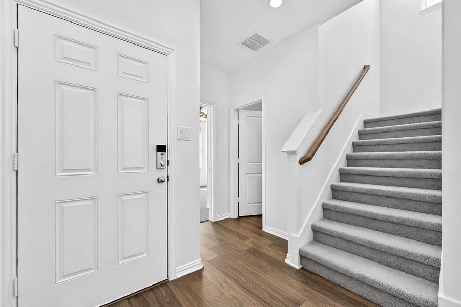 Spacious, unfurnished interior of a new home in River Ridge, Crandall (Image 27). Spacious, unfurnished interior of a new home in River Ridge, Crandall (Image 27).