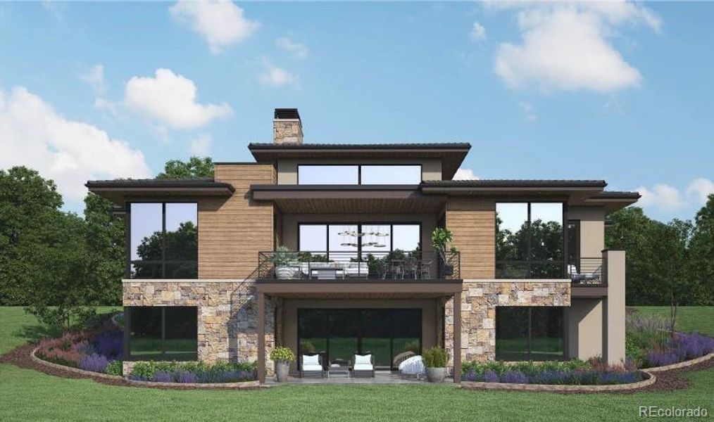 Front exterior of a new home in , Parker, CO, highlighting curb appeal (Image 2). Front exterior of a new home in , Parker, CO, highlighting curb appeal (Image 2).