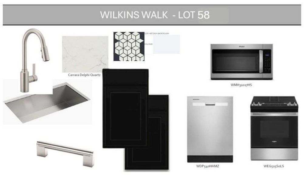 Sample of building materials used in homes in Wilkins Walk, Mableton (Image 26).