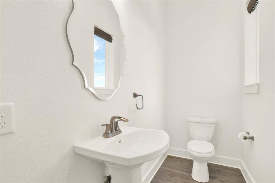 Powder Room/ Half Bath.