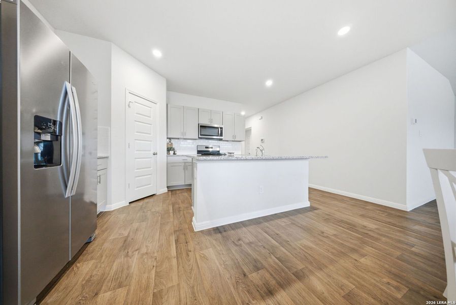 Furnished interior view inside a new home in Heather Glen, New Braunfels (Image 12). Furnished interior view inside a new home in Heather Glen, New Braunfels (Image 12).