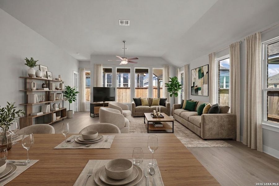 Furnished interior view inside a new home in Mayfair, New Braunfels (Image 14).